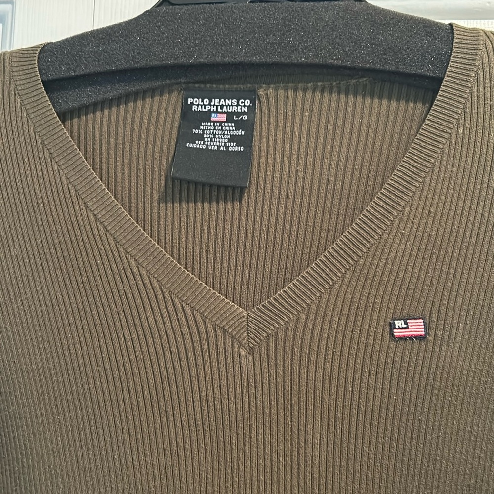 Vintage Ralph Lauren ribbed long sleeve - Picture 2 of 8